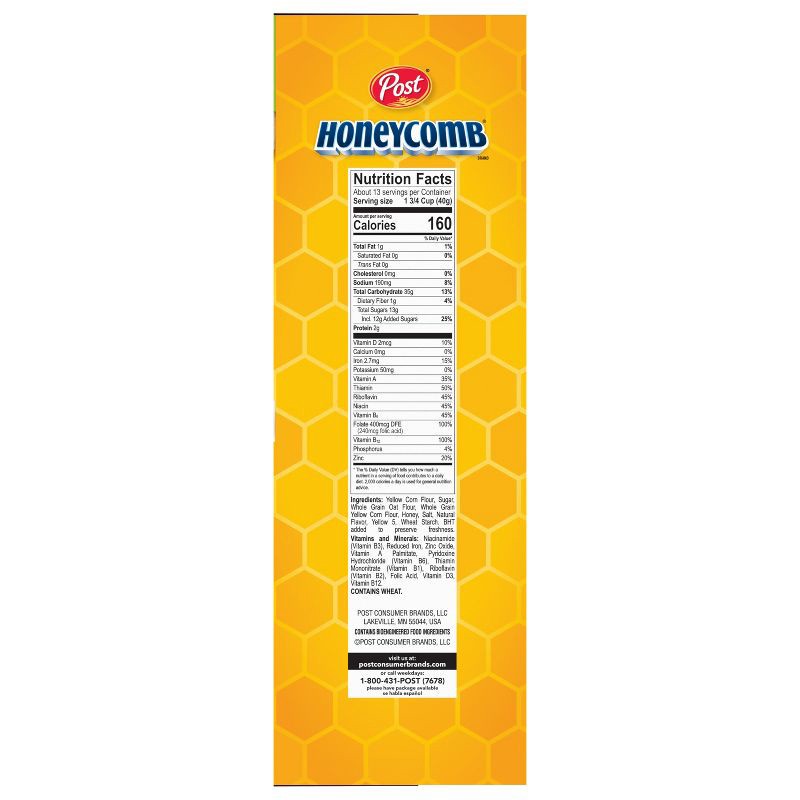 slide 6 of 12, Honeycomb Cereal - 19oz - Post, 19 oz