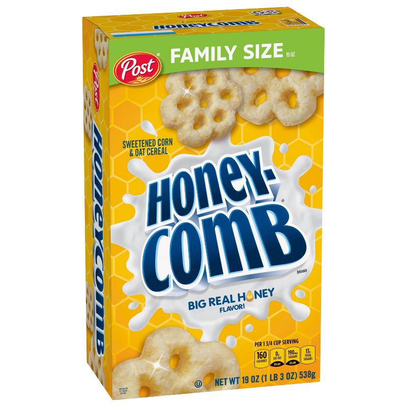 slide 10 of 12, Honeycomb Cereal - 19oz - Post, 19 oz