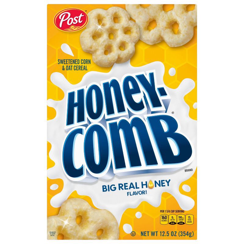 slide 2 of 8, Post Honeycomb Cereal - 12.5oz, 12.5 oz