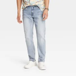 Men's Athletic Fit Jeans - Goodfellow & Co™ Light Wash 34x30