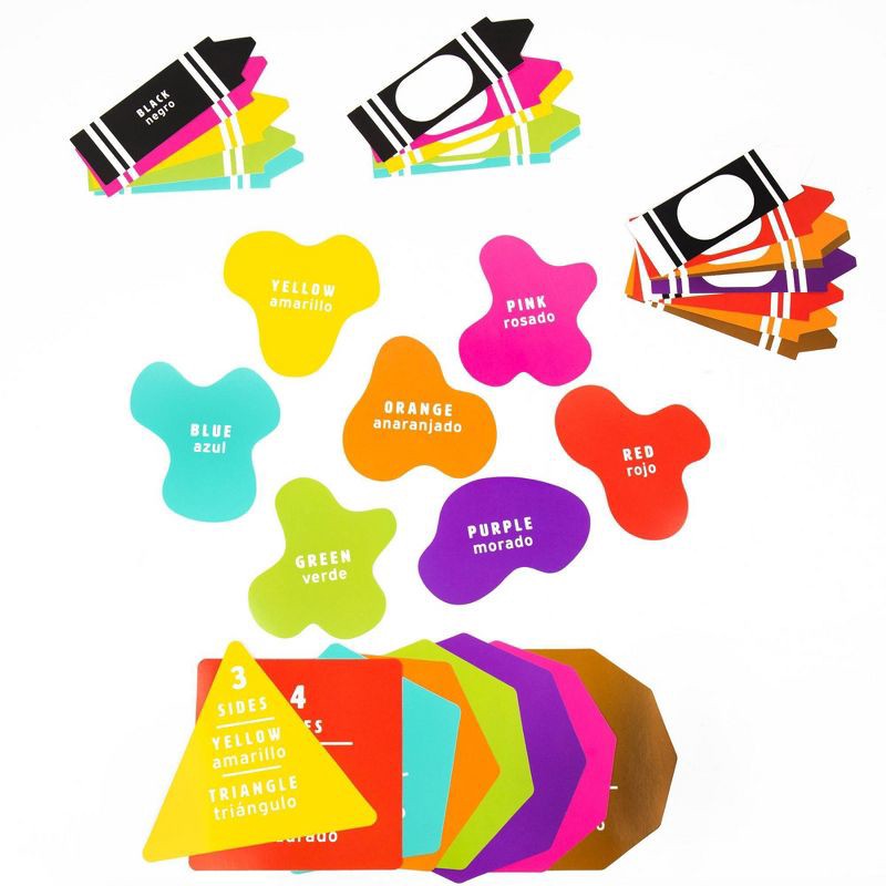 slide 4 of 6, Horizon Group Teacher's Toolbox 68pc Full solution Shapes and Colors Classroom Décor Kit, 68 ct