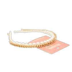 Bellissima Pearl & Braid Headband