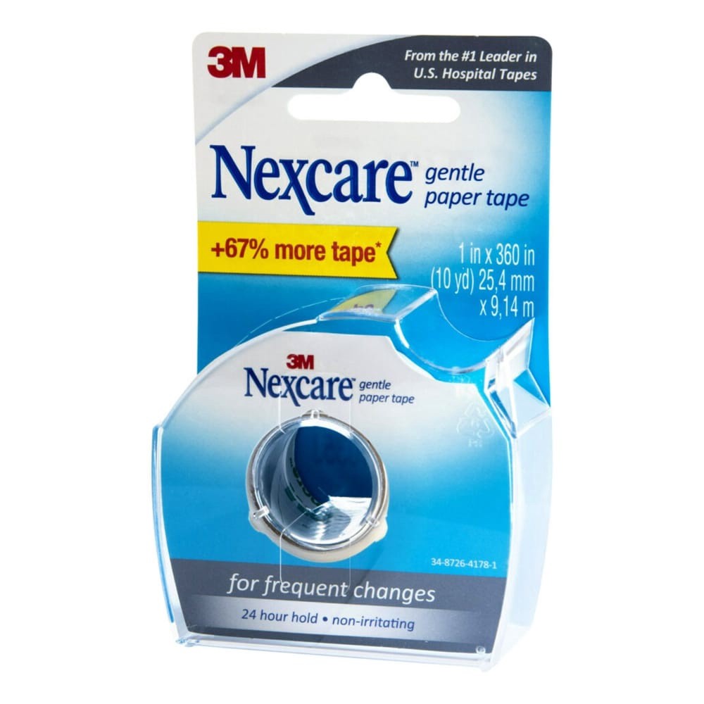 slide 3 of 3, 3M Nexcare Flexible Clear First Aid Tape Dispenser, 1 ct