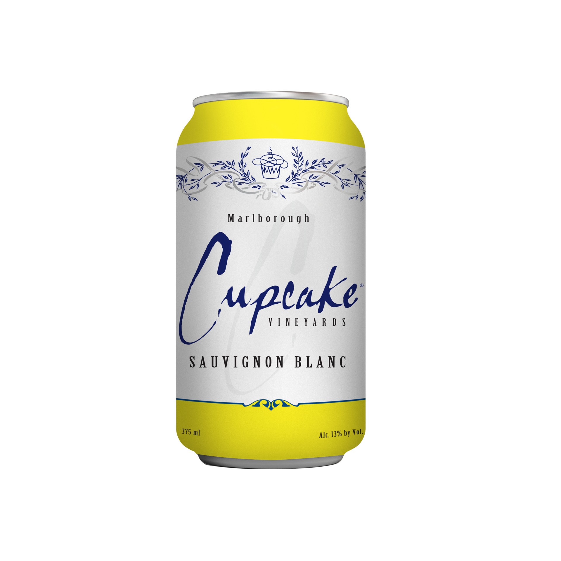 slide 1 of 5, Cupcake Vineyards Sauvignon Blanc, White Wine, Marlborough, New Zealand, 1 ct, 375ml Can, 375 ml