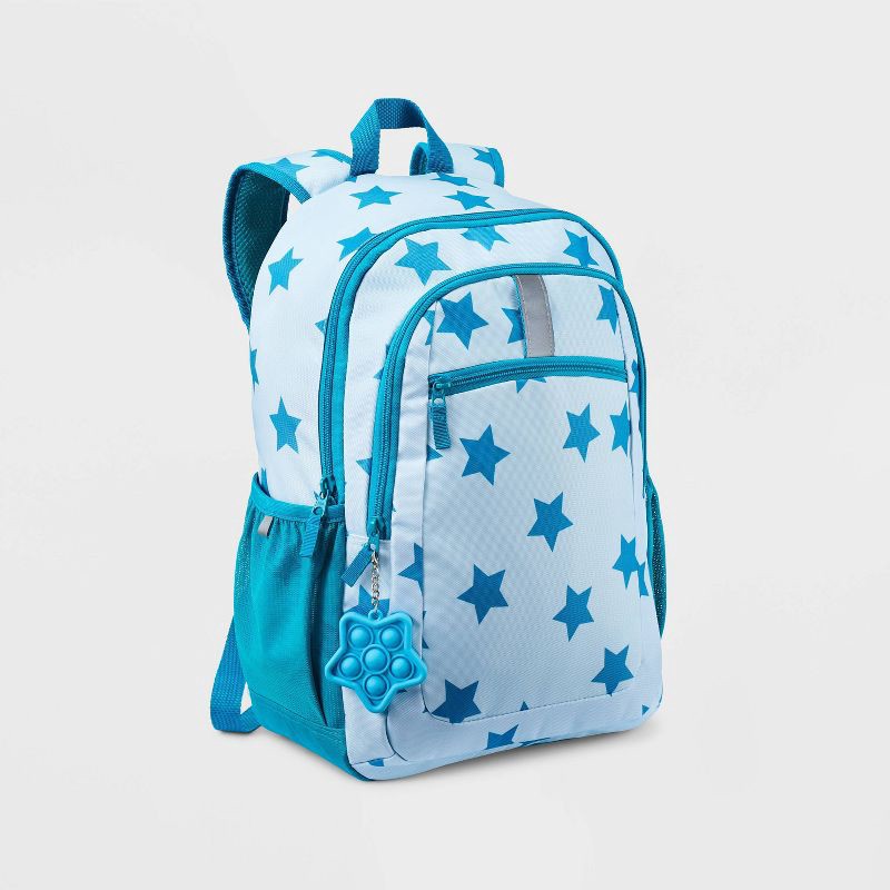 slide 1 of 4, Kids' Classic 17" Backpack Stars - Cat & Jack, 1 ct