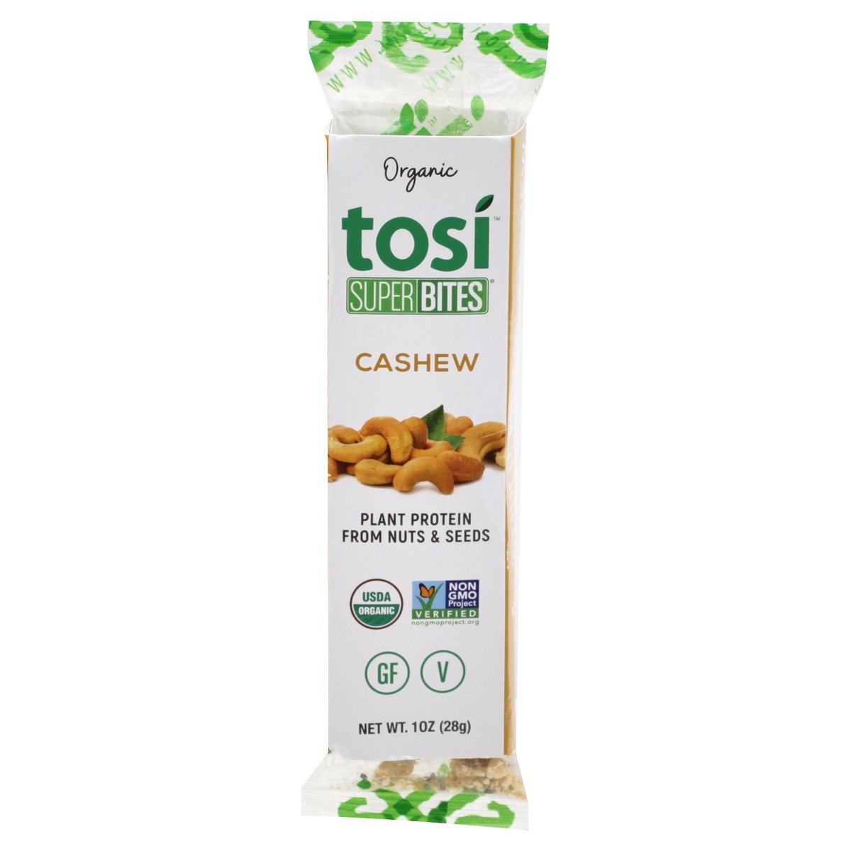 slide 1 of 1, Tosi Cashew Superbites Single Serve, 1 oz