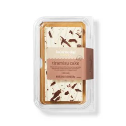 Tiramisu Bar Cake - 25.4oz - Favorite Day™
