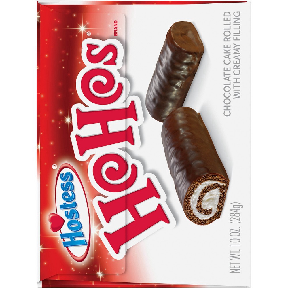 slide 6 of 10, HOSTESS Holiday Ho Hos 10 Count 10oz, 10 ct; 10 oz