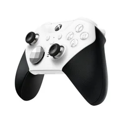 Microsoft Xbox Elite Series 2 Core Wireless Controller - White/Black: USB-C Bluetooth Dual Vibration