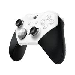 Microsoft Xbox Elite Series 2 Core Wireless Controller - White/Black: USB-C Bluetooth Dual Vibration