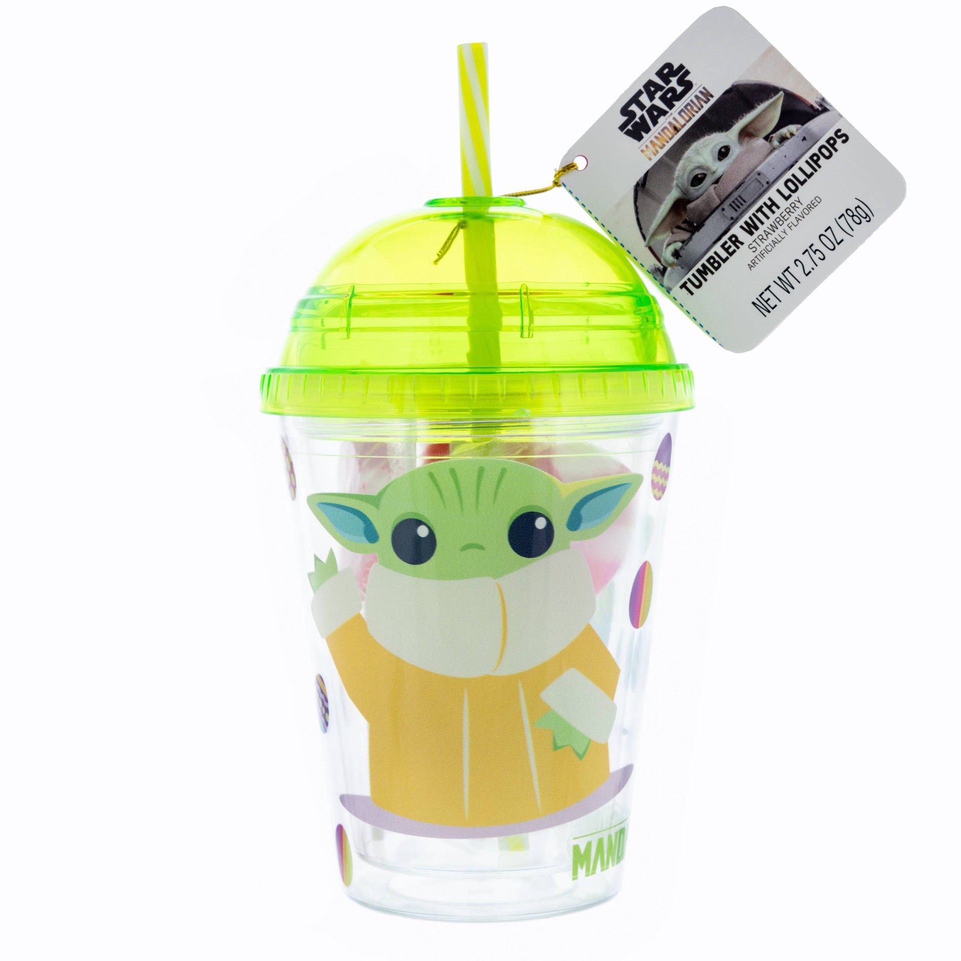 Star Wars The Mandalorian Tumbler with Candy