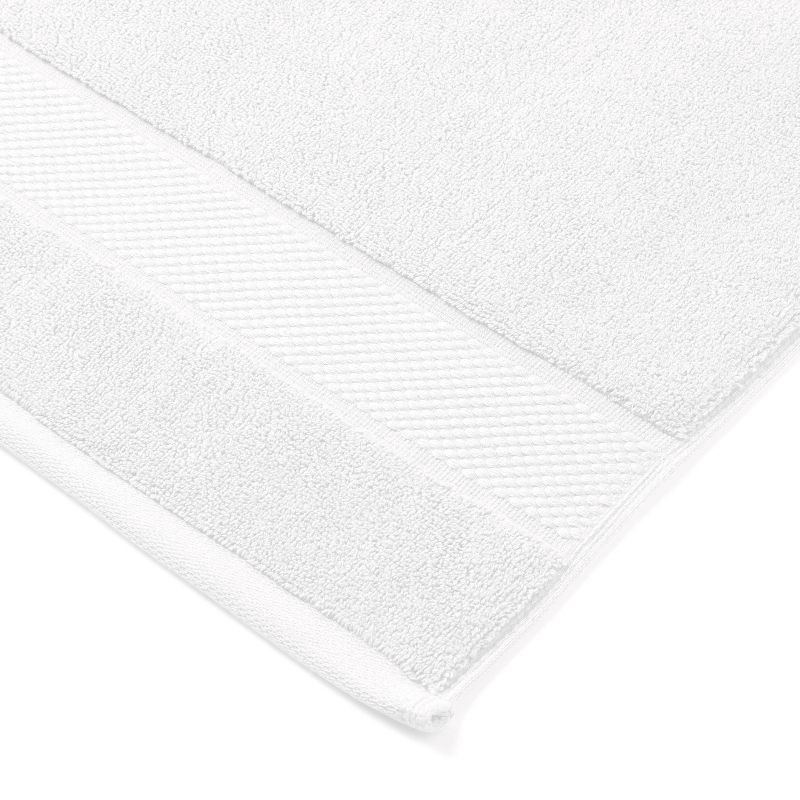 slide 3 of 4, Performance Plus Towel Bath Rug White - Threshold™: Cotton Terry, Machine Washable, No Backing, 1 ct