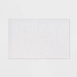 20"x30" Performance Plus Bath Rug Solid White - Threshold™