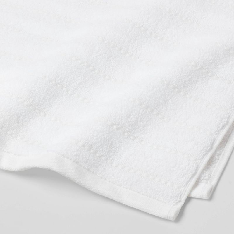 slide 3 of 5, Performance Plus Hand Towel White Striped - Threshold™, 1 ct