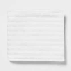 Performance Plus Bath Towel White Striped - Threshold™