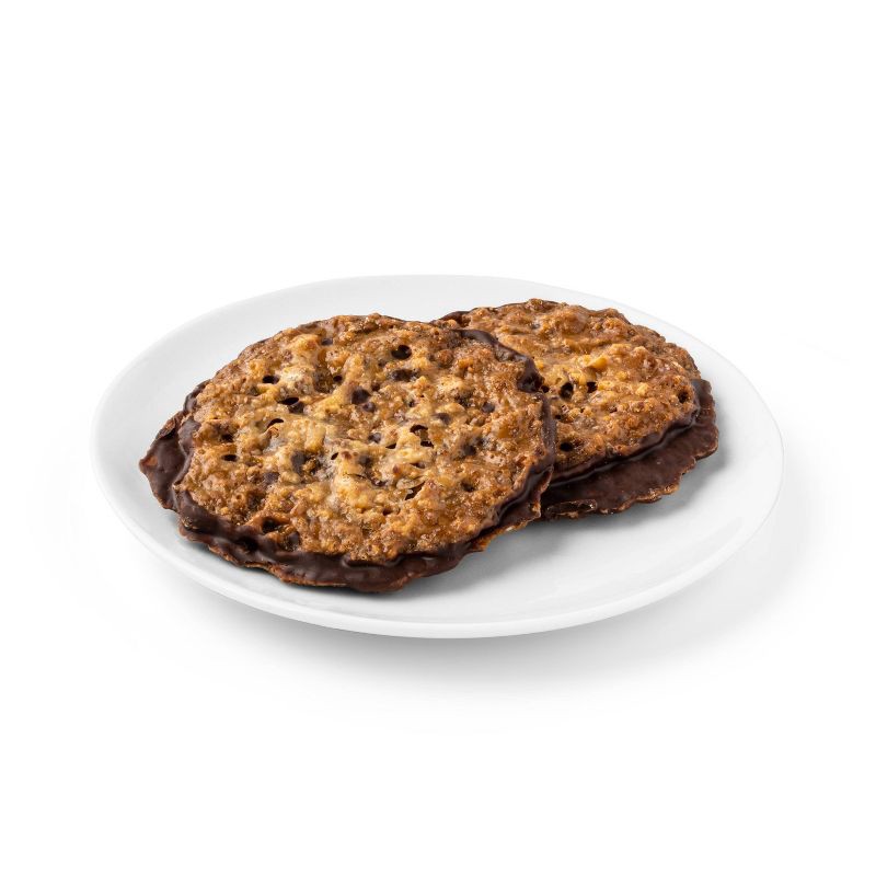 Single Serve Dark Chocolate & Almond Toffee Wafers 1.62oz Favorite