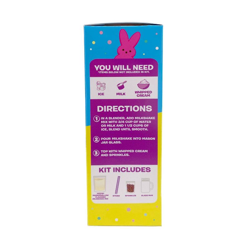 slide 2 of 6, Easter Peeps Milkshake Kit - 3.56oz, 3.56 oz