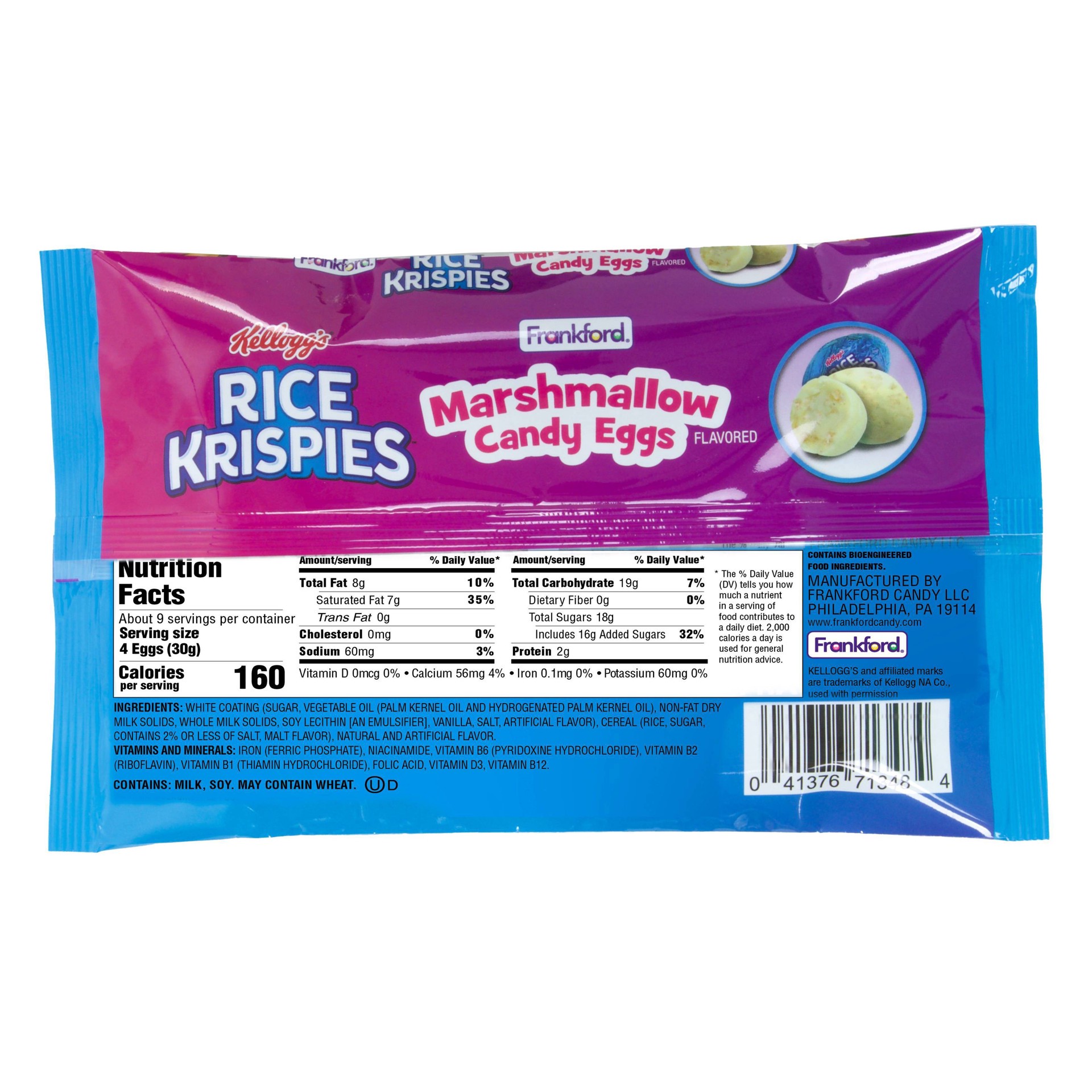 slide 5 of 10, Rice Krispies Marshmallow Flavored Foiled Eggs Bag - 9oz, 9 oz