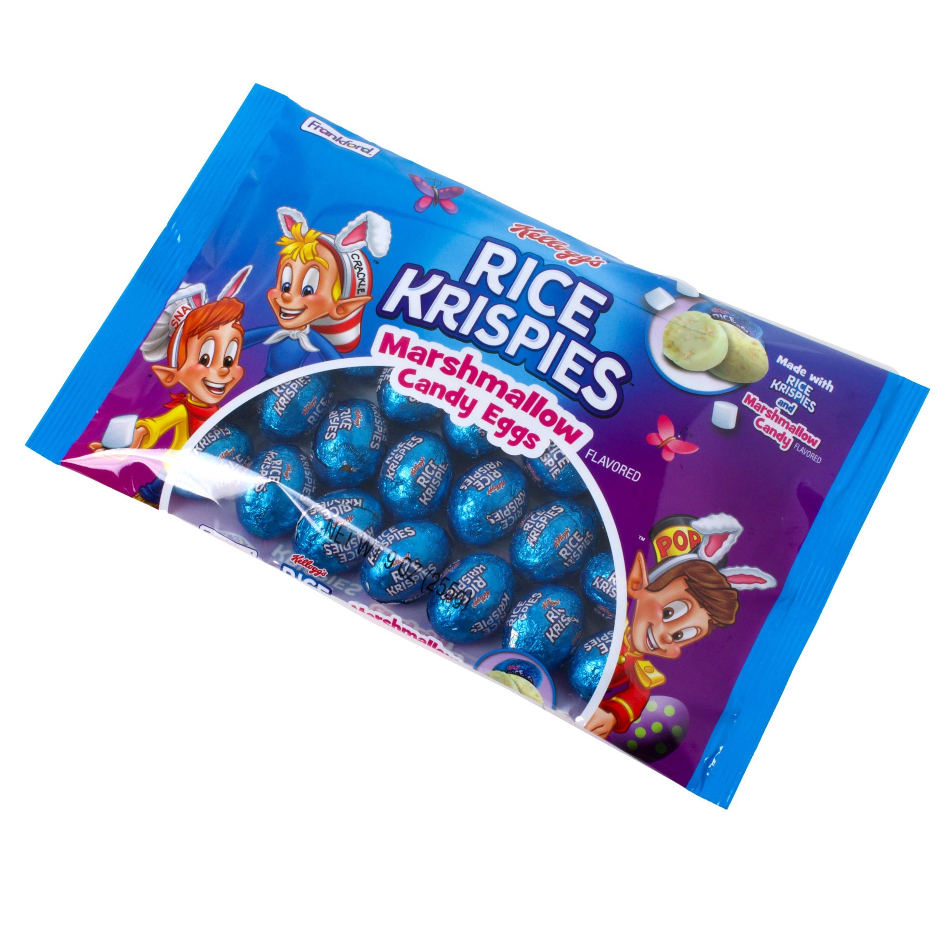 slide 9 of 10, Rice Krispies Marshmallow Flavored Foiled Eggs Bag - 9oz, 9 oz