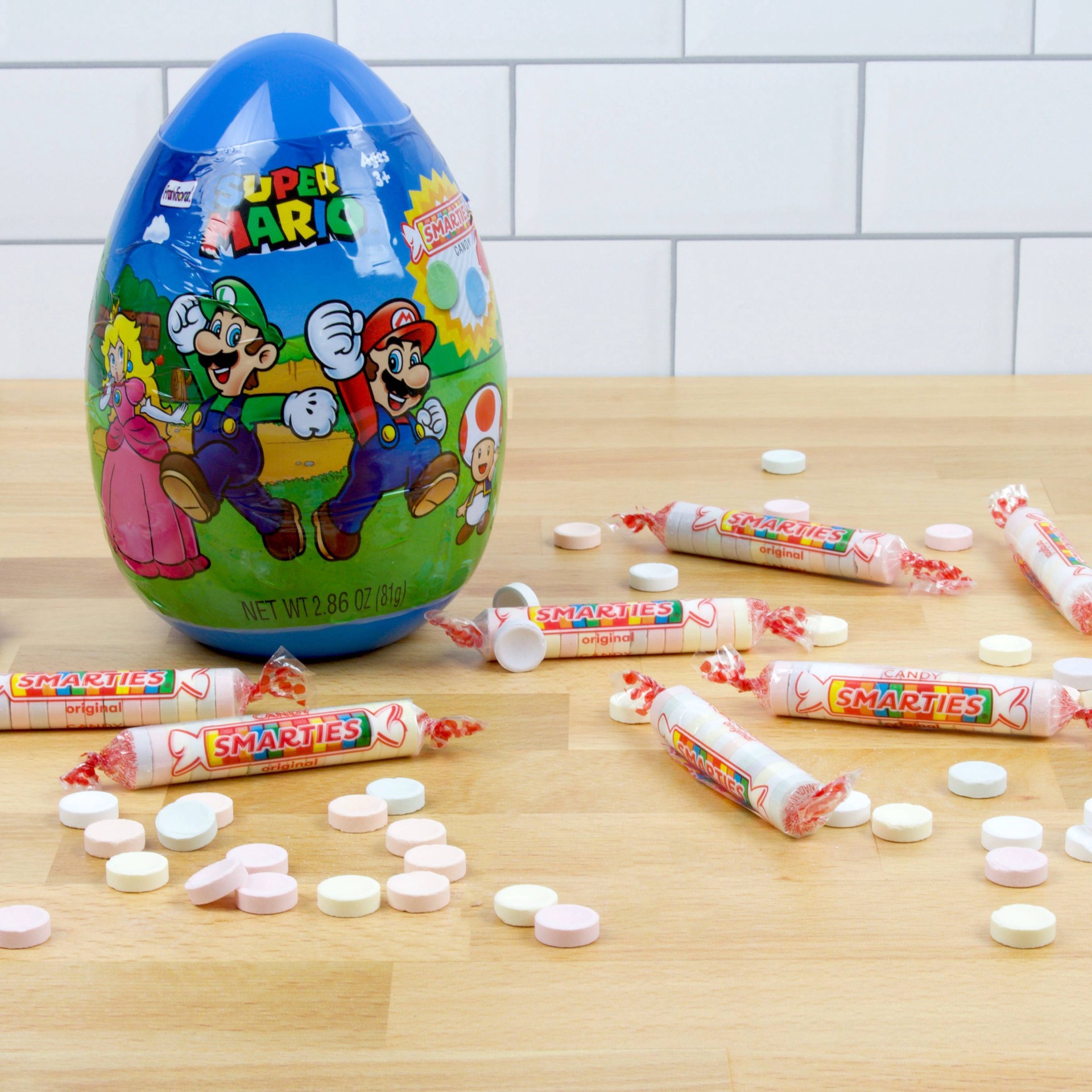 Super Mario - Giant Smarties Easter Egg, 2.86 oz.