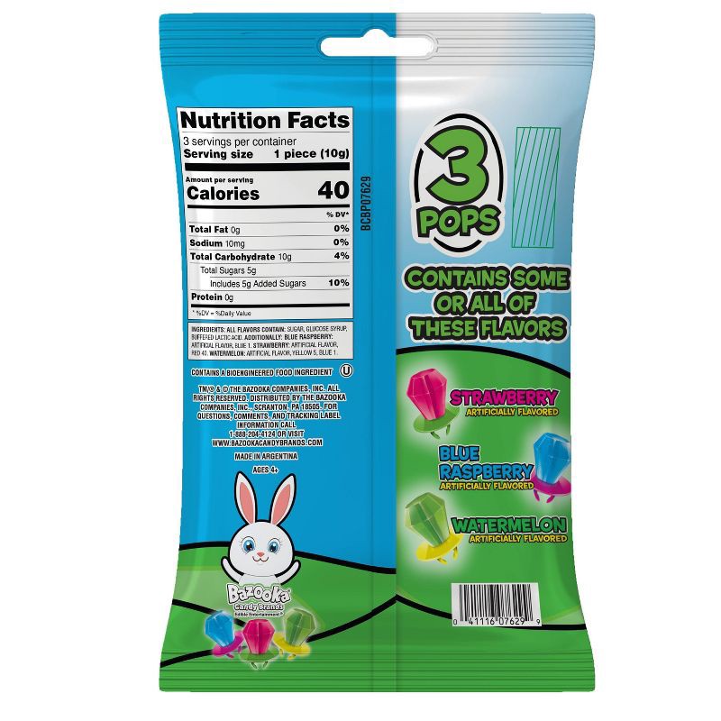 slide 2 of 3, Ring Pop Easter Bag - 3ct/1.05oz, 3 ct; 1.05 oz
