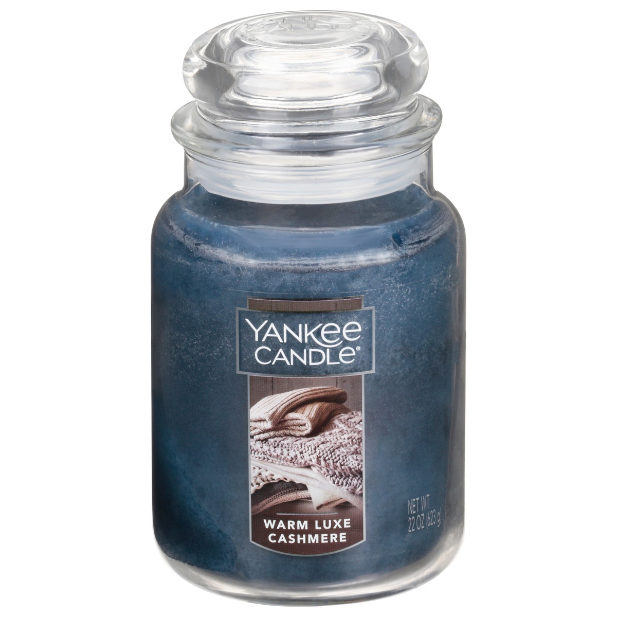 slide 1 of 1, Yankee Candle - Warm Luxe Cashmere Large Jar Candle, 22 oz
