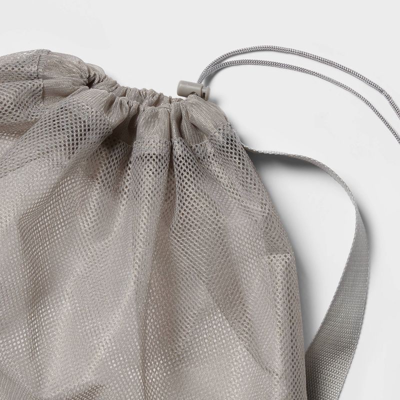 slide 3 of 3, Mesh Laundry Bag Gray - Brightroom™, 1 ct