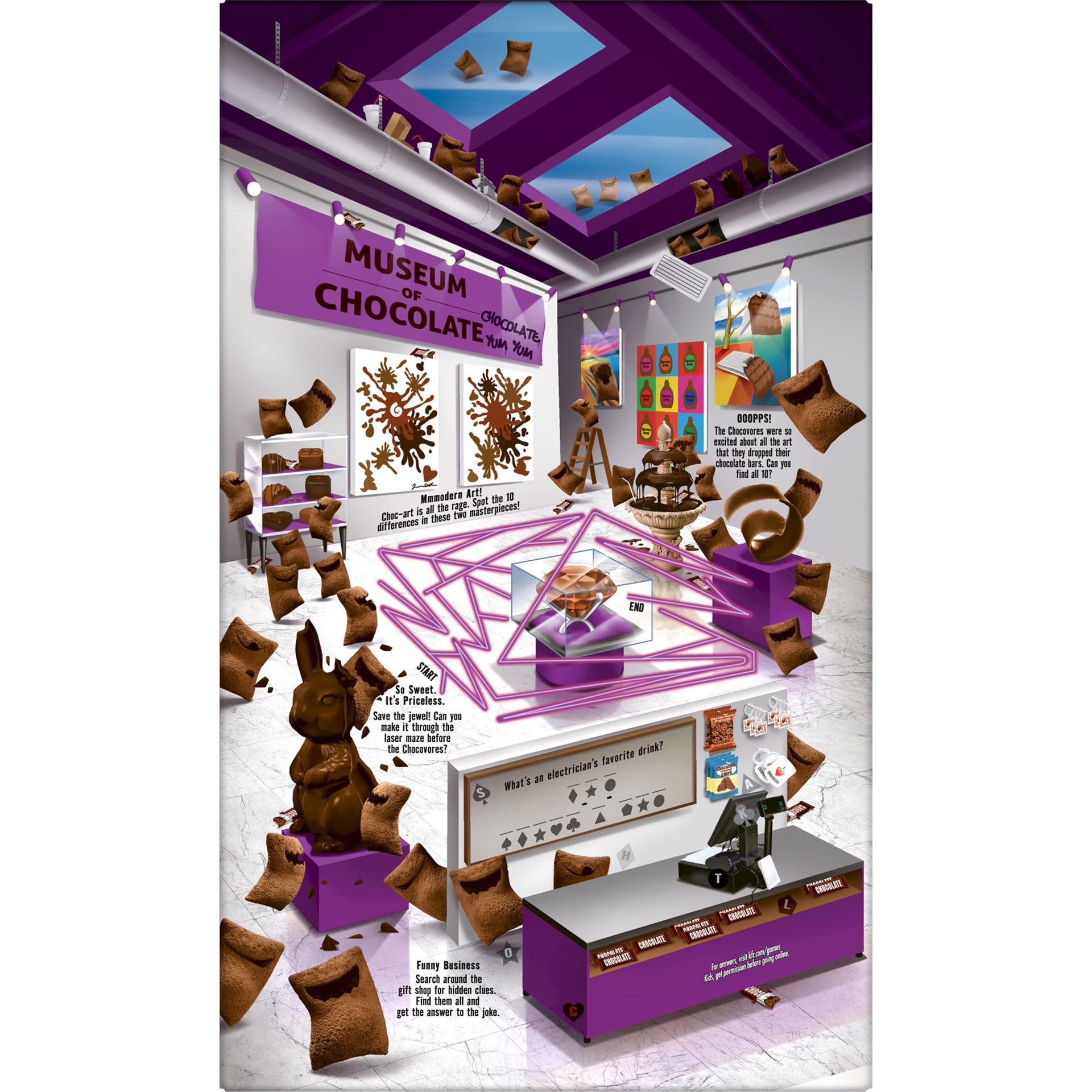 slide 5 of 7, Krave Brownie Batter Cereal - 16oz - Kellogg's, 16 oz