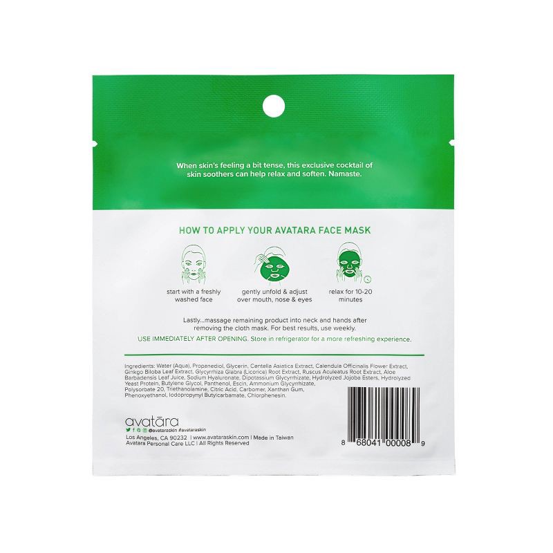 slide 2 of 4, Avatara Chill Out Face Mask - 0.71 fl oz, 0.71 fl oz