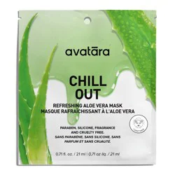 Avatara Chill Out Face Mask - 0.71 fl oz: Moisturizing, Hydrating, Silicone-Free, Normal to Dry Skin
