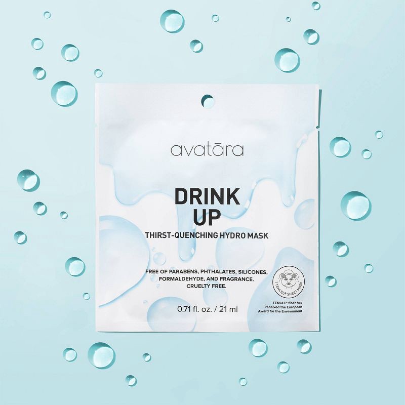 slide 3 of 4, Avatara Drink Up Face Mask - 0.71 fl oz, 0.71 fl oz