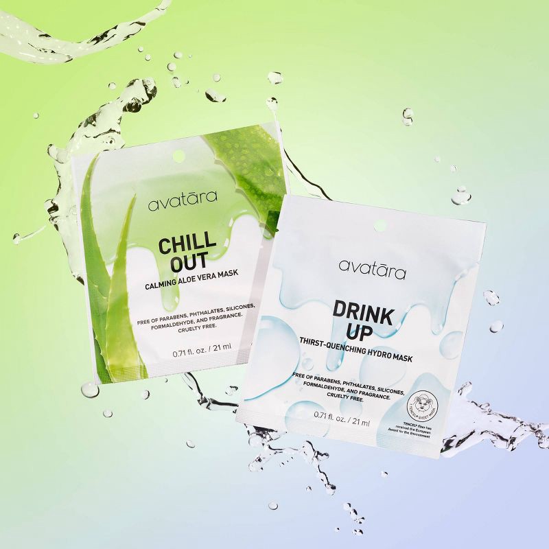 slide 4 of 4, Avatara Drink Up Face Mask - 0.71 fl oz, 0.71 fl oz
