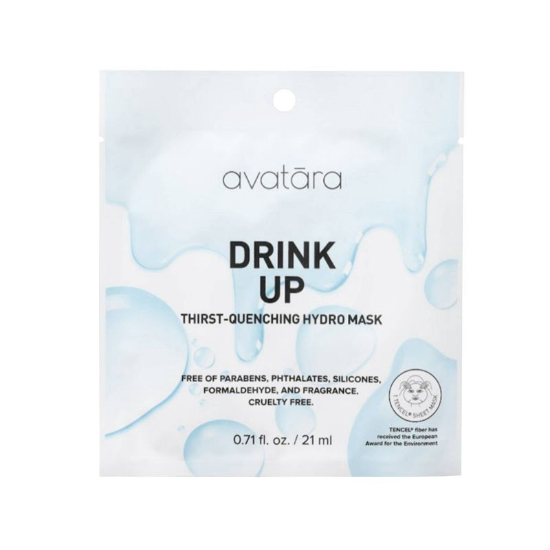 slide 1 of 4, Avatara Drink Up Face Mask - 0.71 fl oz, 0.71 fl oz