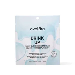 Avatara Drink Up Face Mask - 0.71 fl oz: Moisturizing, Paraben-Free, For Normal to Very Dry Skin