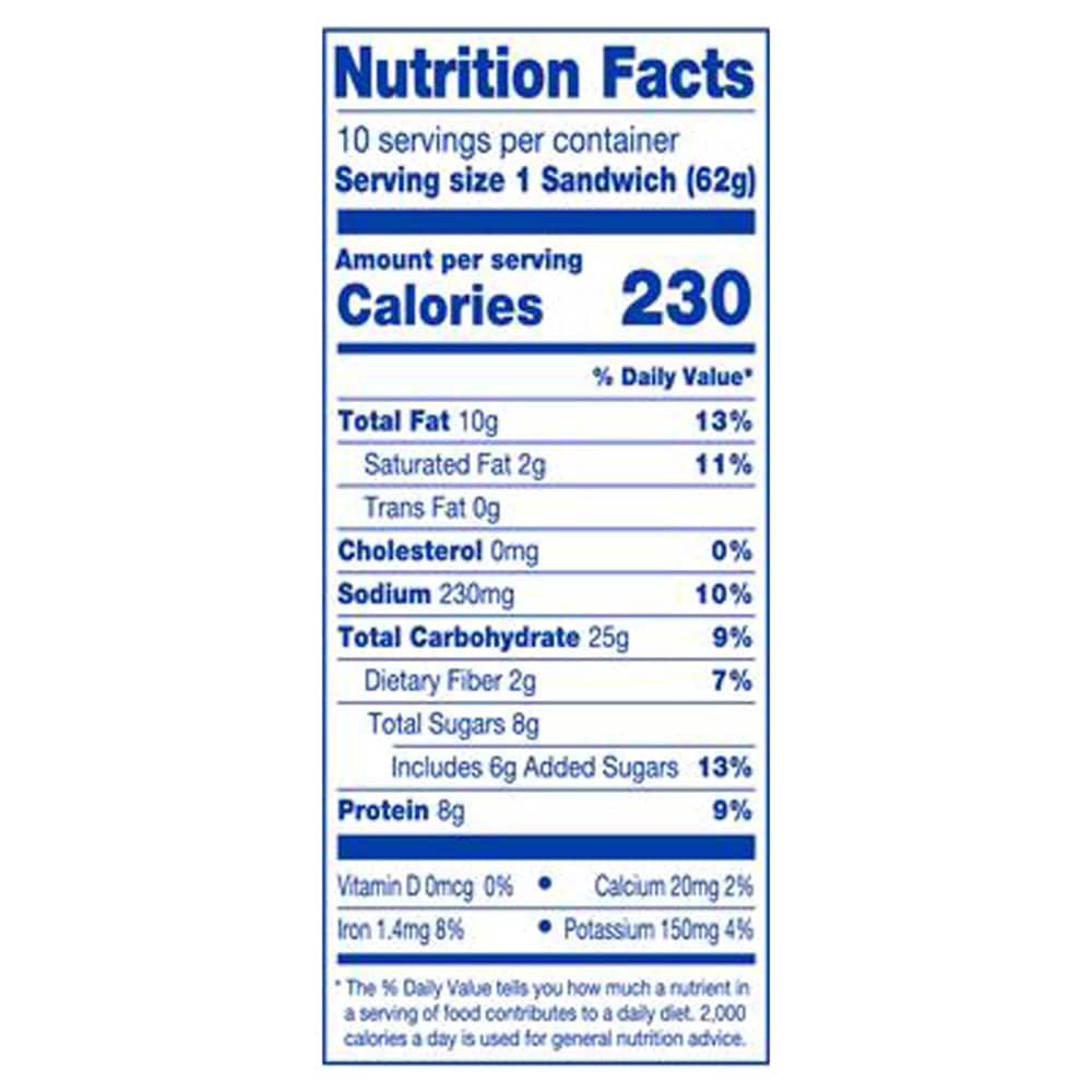 slide 4 of 4, Kroger® Crustless Peanut Butter & Strawberry Jam Sandwiches, 10 ct / 2.2 oz
