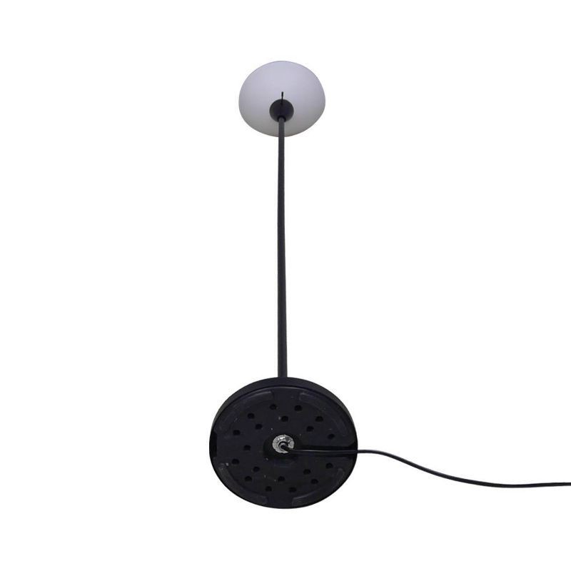slide 5 of 5, Torchiere Floor Lamp Black - Room Essentials™: Minimalist Standing Light with 3-Way Switch, 1 ct