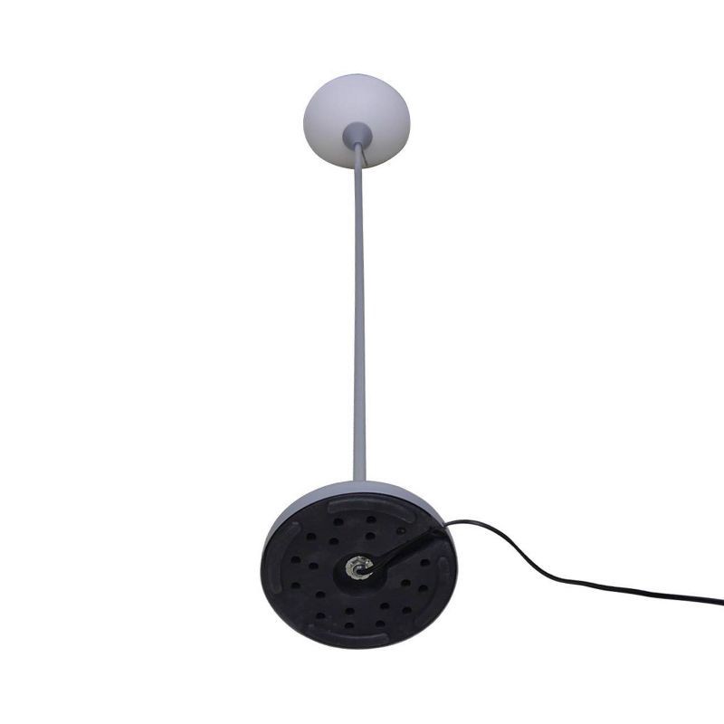 slide 5 of 5, Torchiere Floor Lamp Silver - Room Essentials™: Minimalist Ambient Uplight, ETL Listed, 1 ct