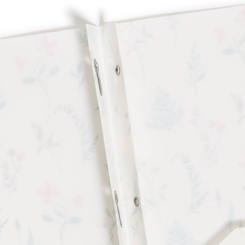 slide 5 of 7, U Brands 2 Pocket Fashion Plastic Folder Pressed Botanicals Cream, School Supplies, 1 ct