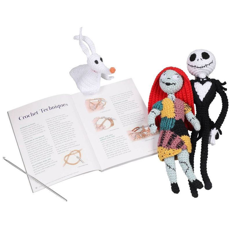slide 3 of 5, Thunder Bay Press Disney Tim Burton's: The Nightmare Before Christmas Crochet - (Crochet Kits) by Ilaria Caliri (Mixed Media Product), 1 ct