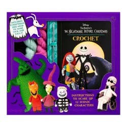 Thunder Bay Press Disney Tim Burton's: The Nightmare Before Christmas Crochet - (Crochet Kits) by Ilaria Caliri (Mixed Media Product)