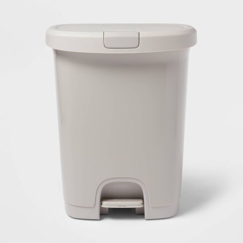 Sterilite Touch-Top Waste Basket - Black - Shop Trash Cans at H-E-B