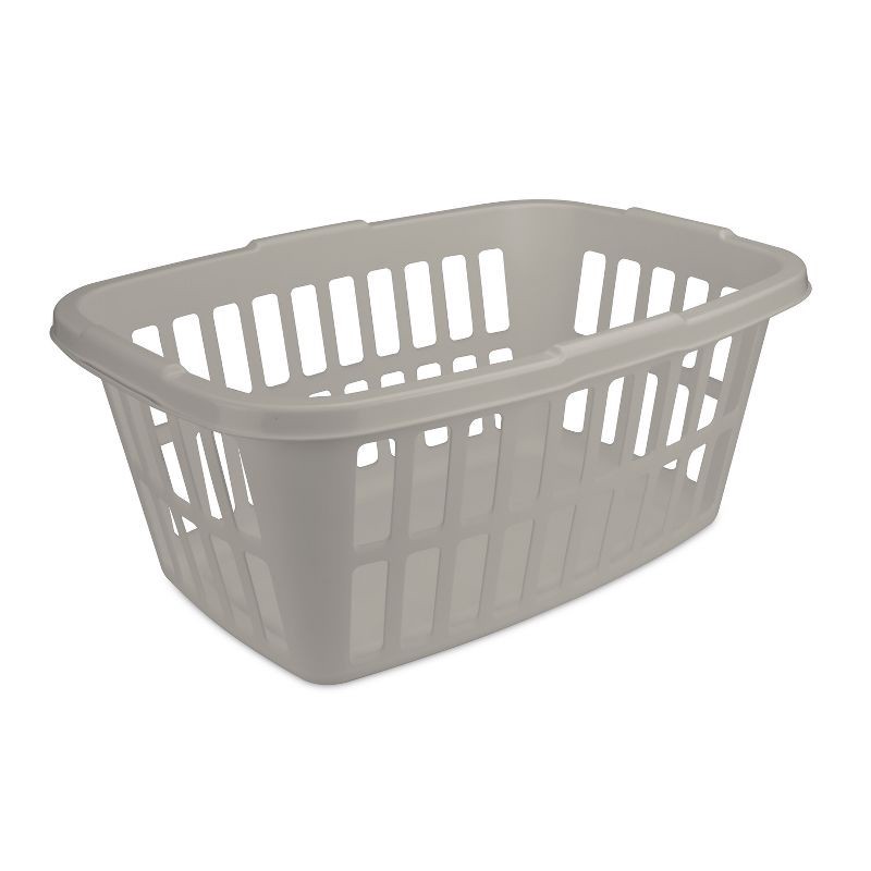 slide 1 of 5, 1.5bu Laundry Basket Gray - Brightroom™, 1 ct