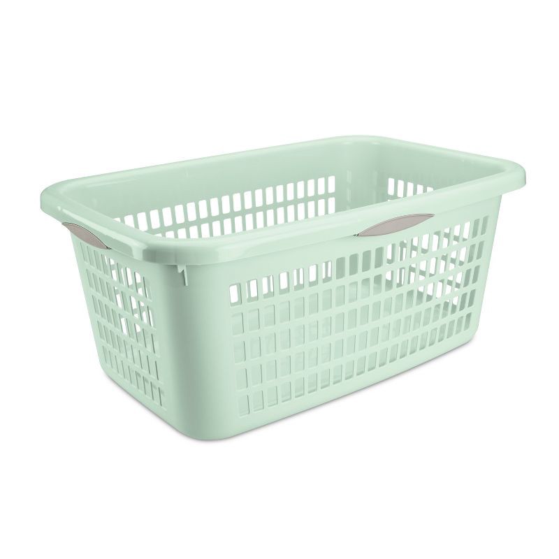 slide 1 of 3, 2bu Laundry Basket Green - Brightroom™, 1 ct