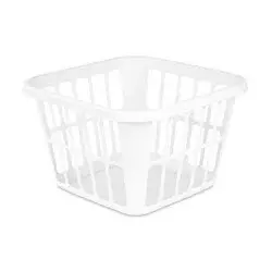 1.25bu Laundry Basket White - Brightroom™