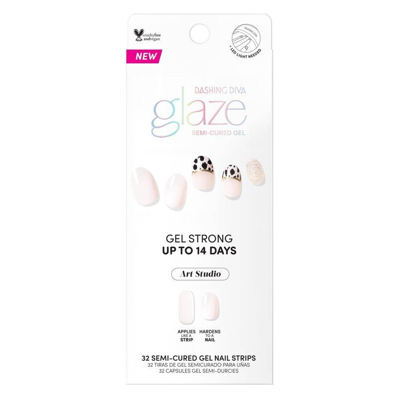 slide 1 of 1, Dashing Diva Glaze Nail Art - Amber Delight - 32ct, 32 ct