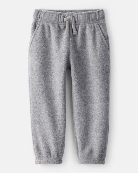 slide 1 of 4, Carter's Carters Toddler Boy Fleece Joggers - Grey Grey 5T, 1 ct