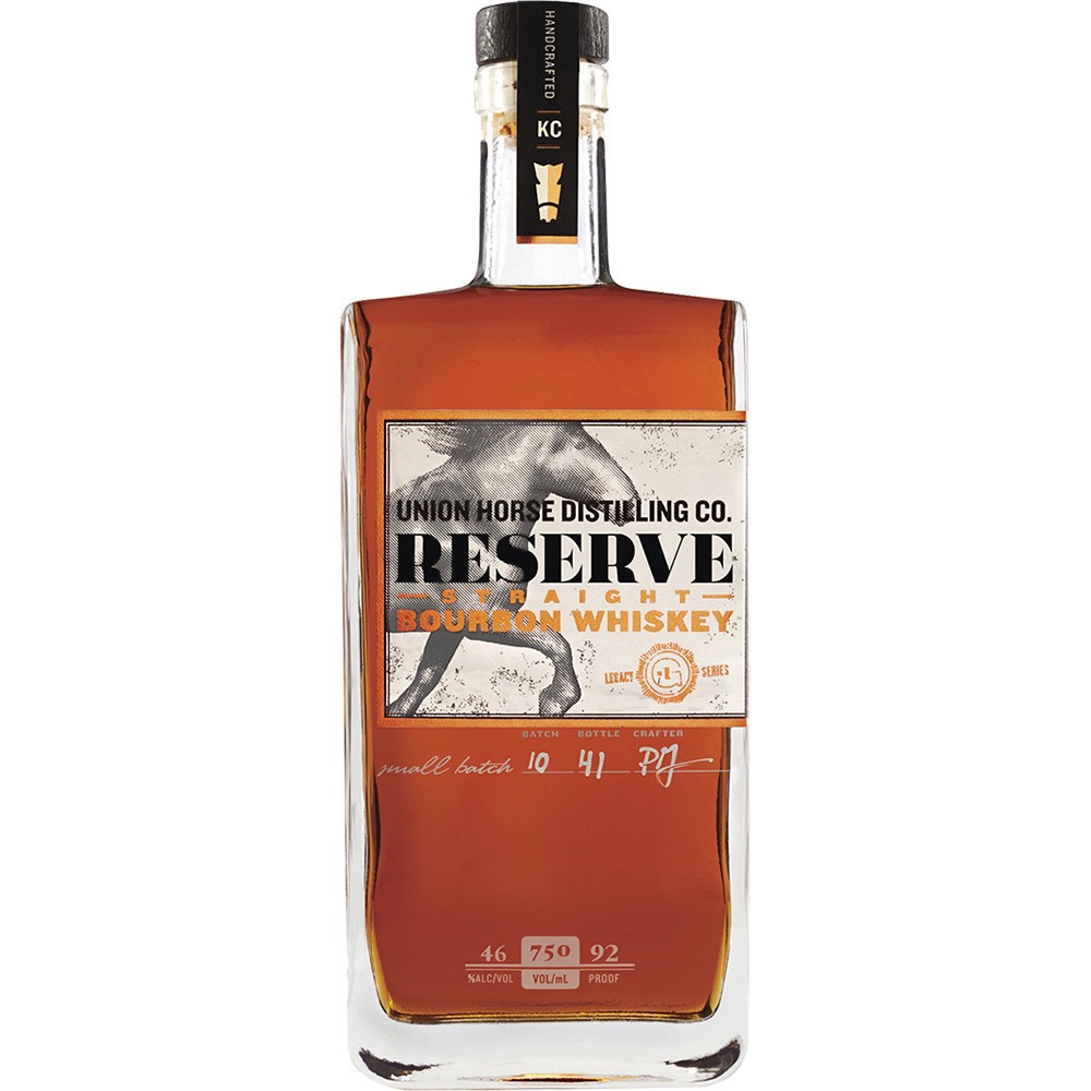 slide 1 of 1, Union Horse Distilling Co. Union Horse Reserve Strght Bourbon, 750 ml