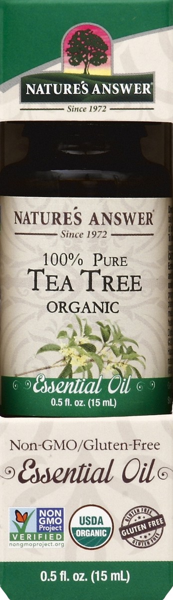 slide 4 of 5, Nature's Answer Essential Oil Teatree, 0.5 oz