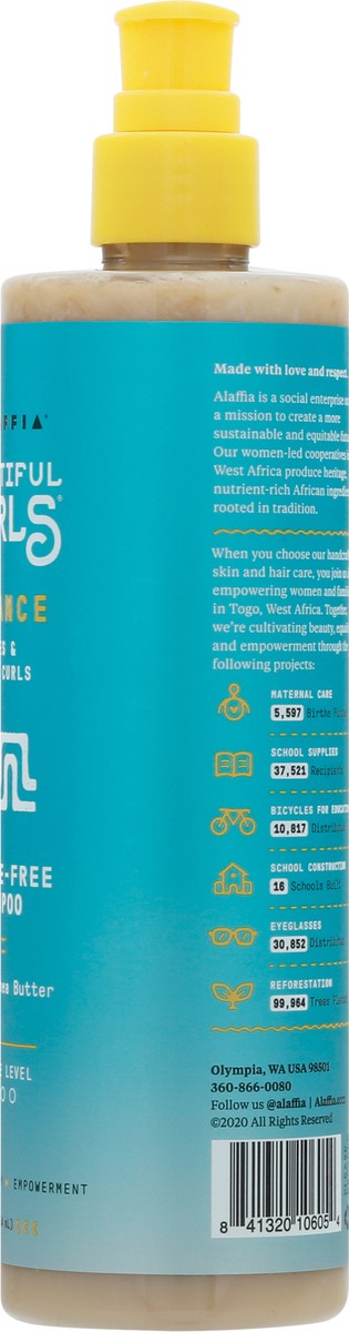 slide 6 of 9, Alaffia Shampoo,Curl Enhancing, 1 ct