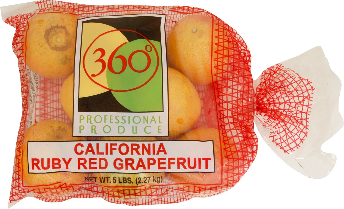 slide 8 of 12, 360 Grapefruit Red Texas Choice, 5 lb